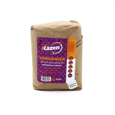 LONGANIZA DE SOYA KAZEN 550 G PIEZA