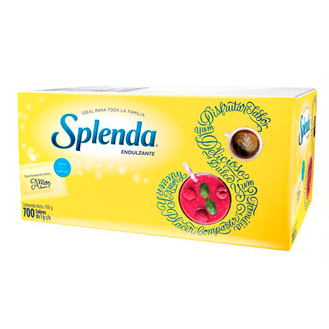 ENDULZANTE SPLENDA 700 SOBRES 1GR