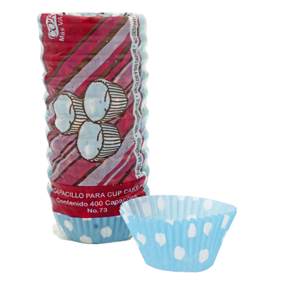 CAPACILLO PARA CUP CAKES NUM 73 400 PIEZAS