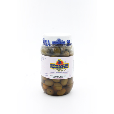 ACEITUNA VERDE EL ABUELO JOSE FRASCO 500G