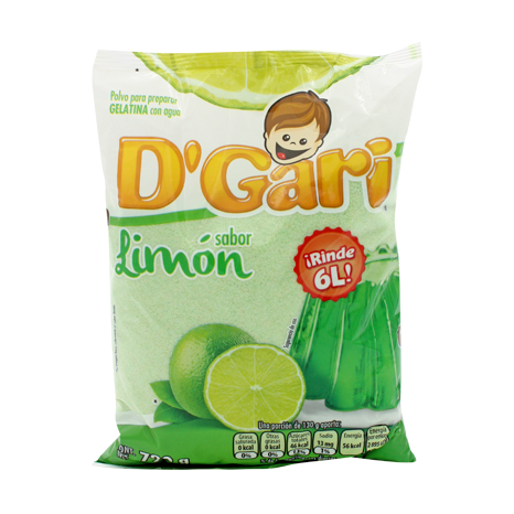 GELATINA LIMON D GARI 720 G PIEZA