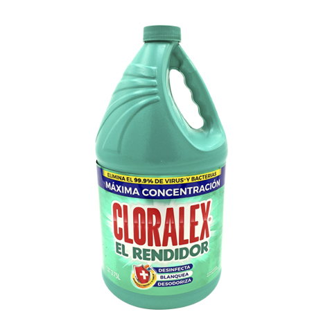 BLANQUEADOR CLORALEX 3.75 LT PIEZA