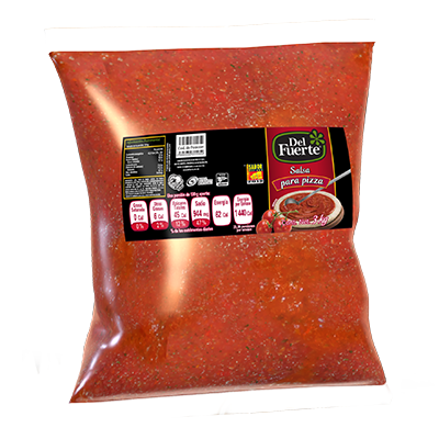 SALSA PARA PIZZA DEL FUERTE BOLSA 3 KG PIEZA