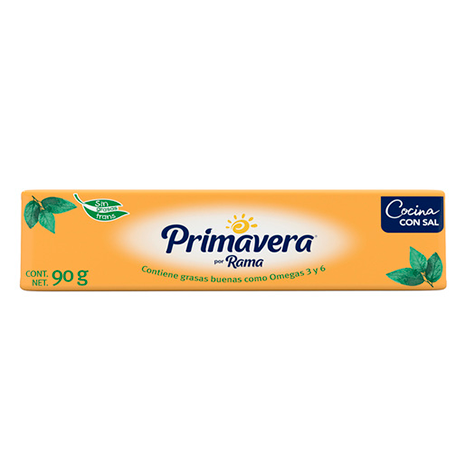 MARGARINA CON SAL PRIMAVERA 90 GR PIEZA