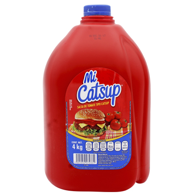 SALSA CATSUP MI CATSUP 4 KG PIEZA