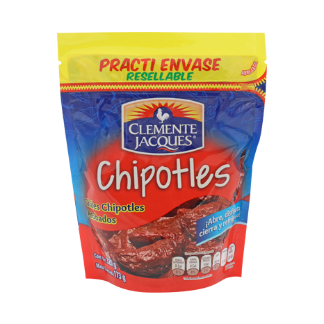 CHILE CHIPOTLE ADOBADO DOY PACK CLEMENTE JAQUES 320 G PIEZA