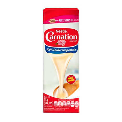 LECHE EVAPORADA CARNATION 1 KG PIEZA