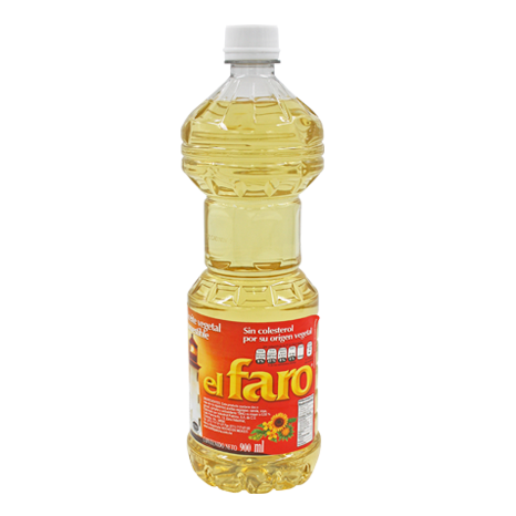 ACEITE VEGETAL EL FARO 900 ML PIEZA