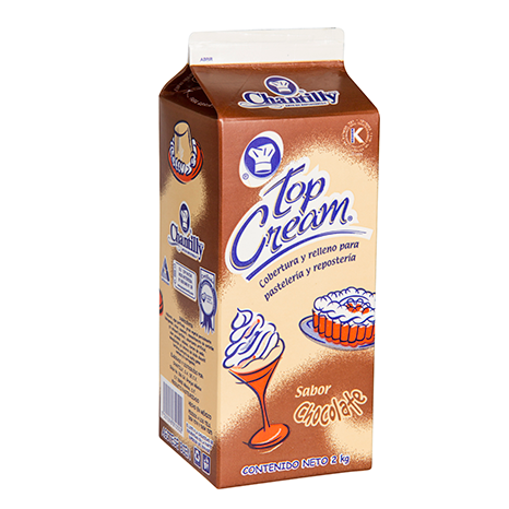 CREMA PARA BATIR CHANTILLY CHOCOLATE DE 2 LT PIEZA