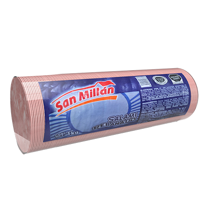 SALAMI REBANADO SAN MILLAN 1 KG PIEZA