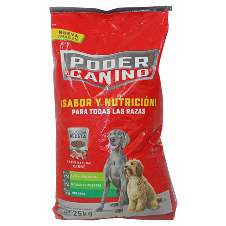 ALIMENTO PARA PERRO PODER CANINO 25 KG