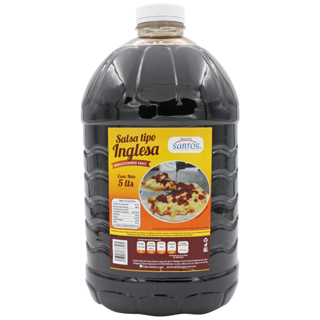 SALSA INGLESA ECONOMICA SANTOS 5 LT PIEZA