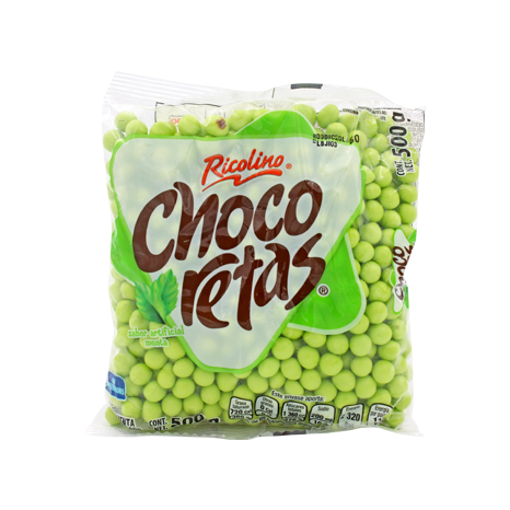 CHOCORETAS 500 GRS BOLSA